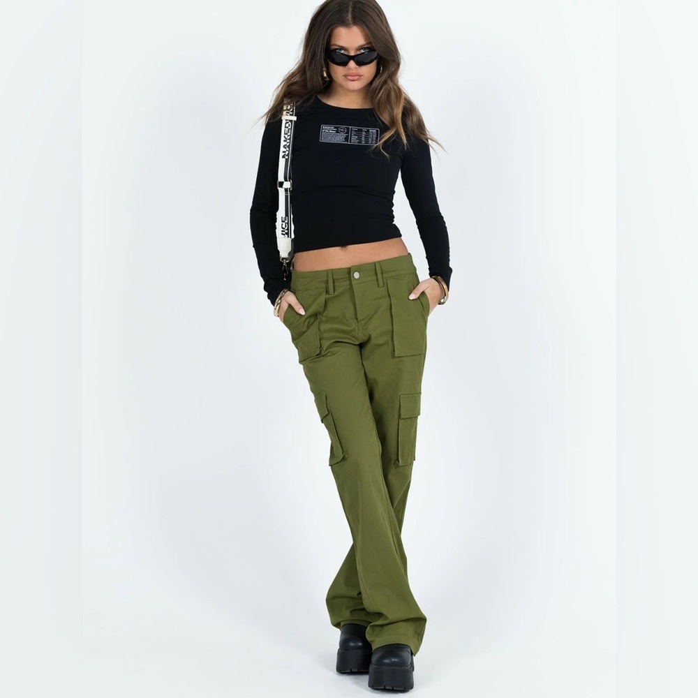 Olive Cargo Pants